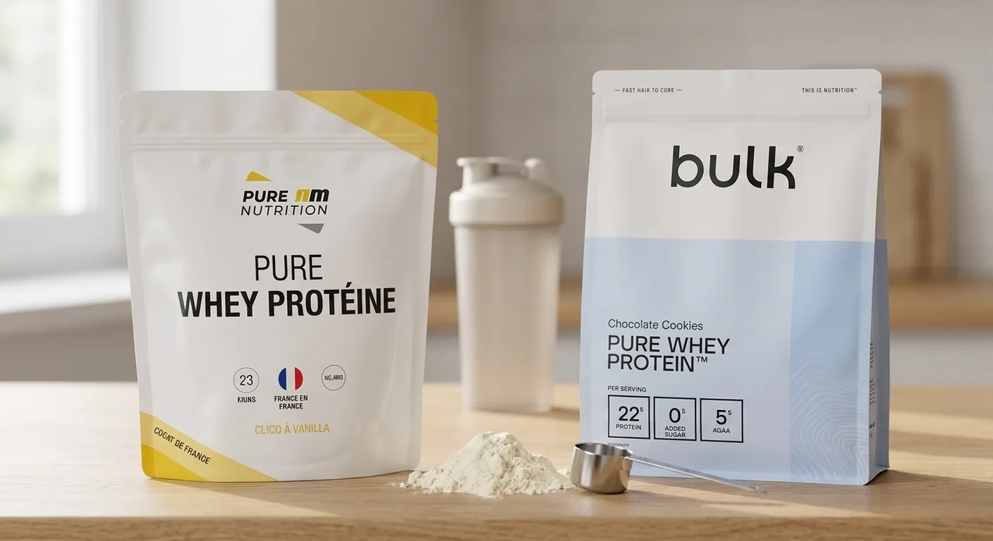 AM Nutrition vs Bulk : Quelle Whey Choisir en 2026 ?