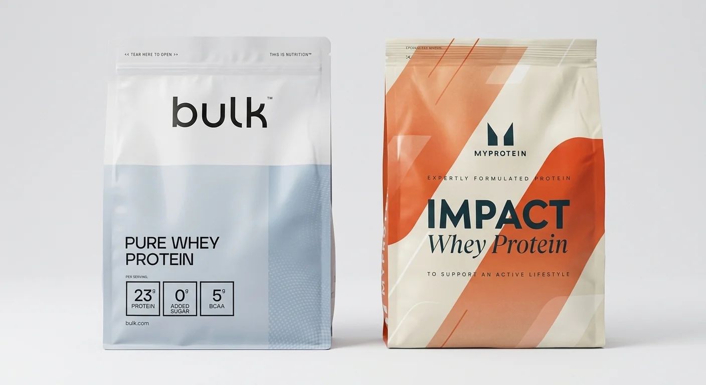 Bulk vs MyProtein : Comparatif Complet 2026