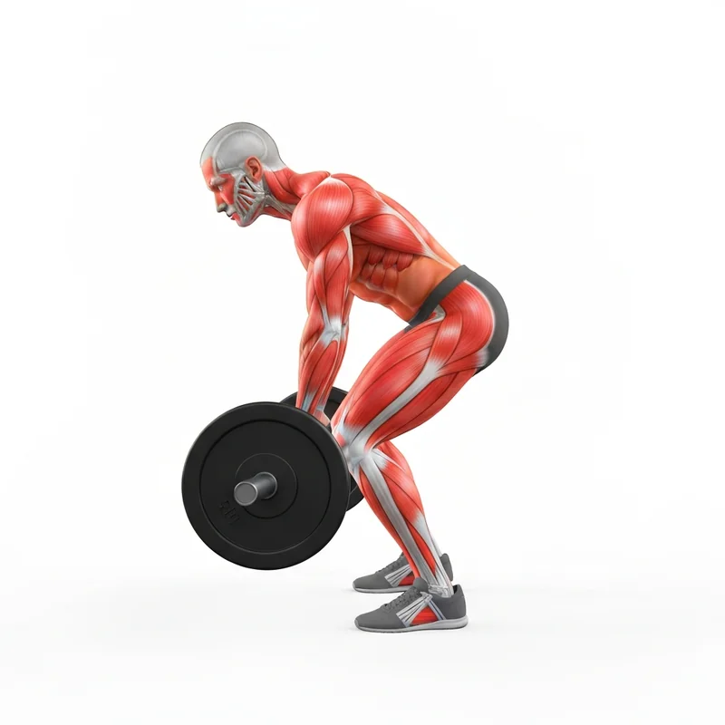 Illustration exercice Deadlift roumain
