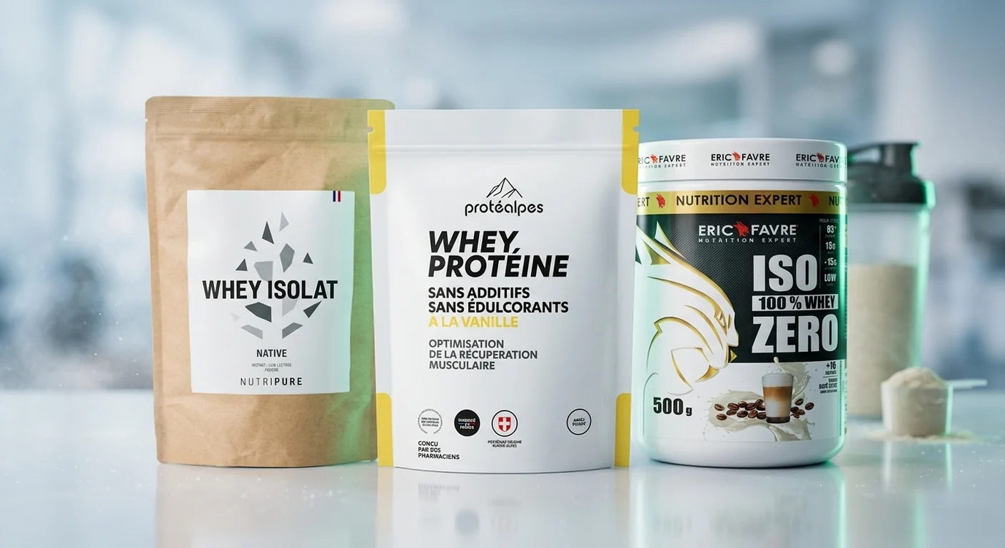 Meilleure Whey Française 2026 🇫🇷 : Notre Top 5 Lait Français