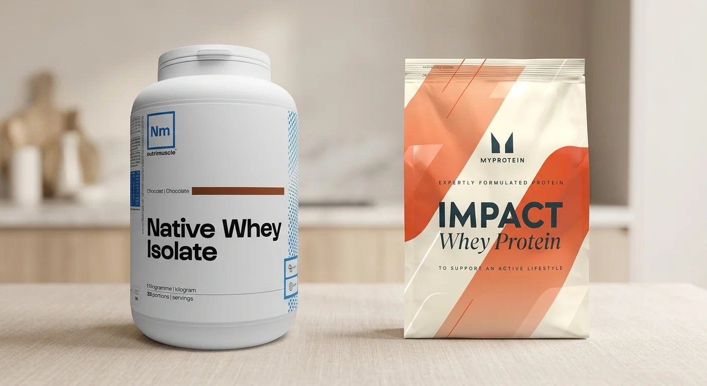 Nutrimuscle vs MyProtein : Comparatif