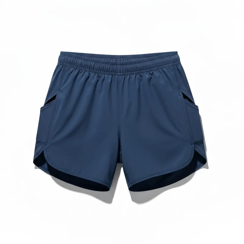 Short de running avec poches zippées