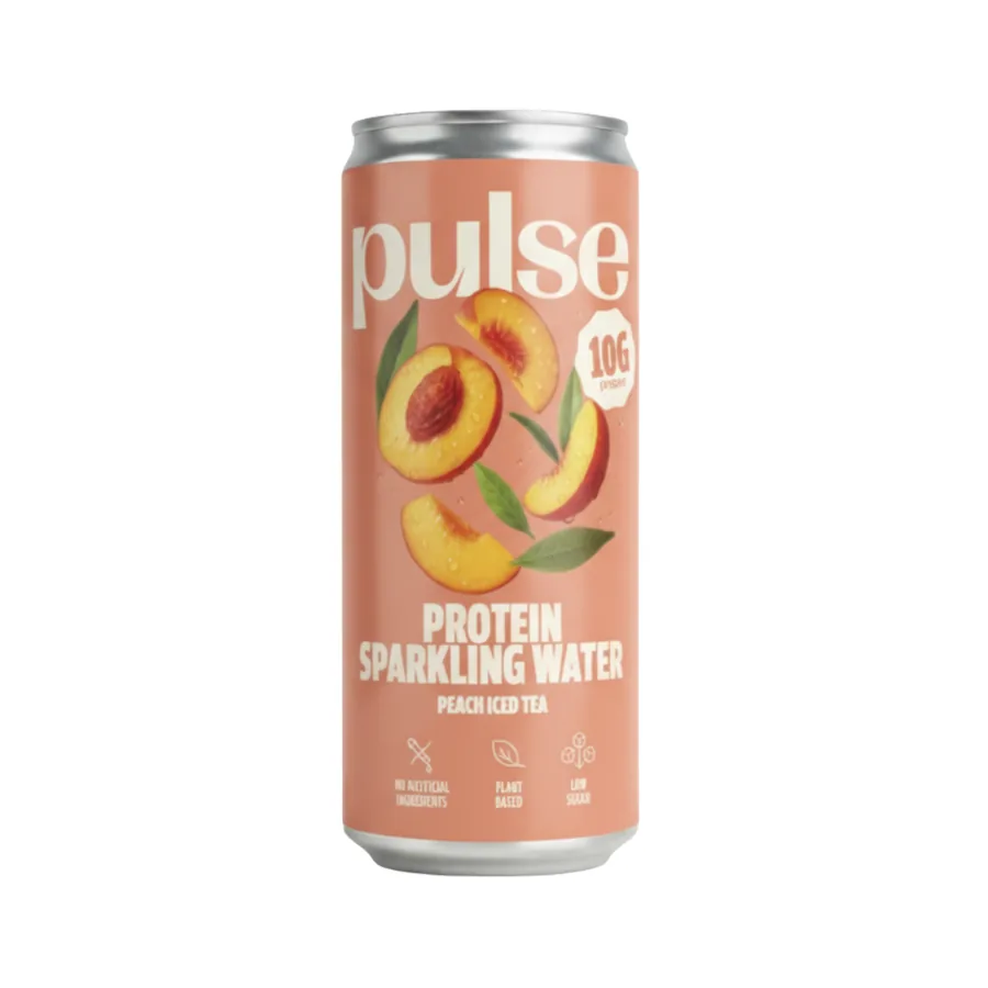 Pulse Protein — Eau pétillante pêche