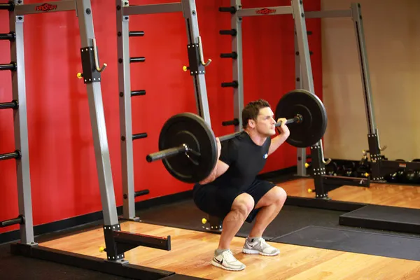 Back squat — position finale