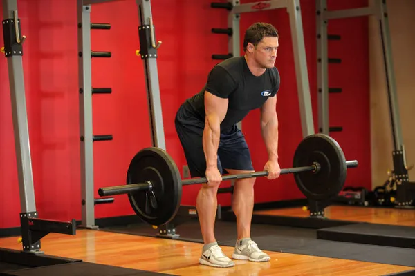Rowing barre — position de départ