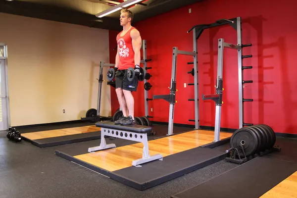 Step ups — position de départ
