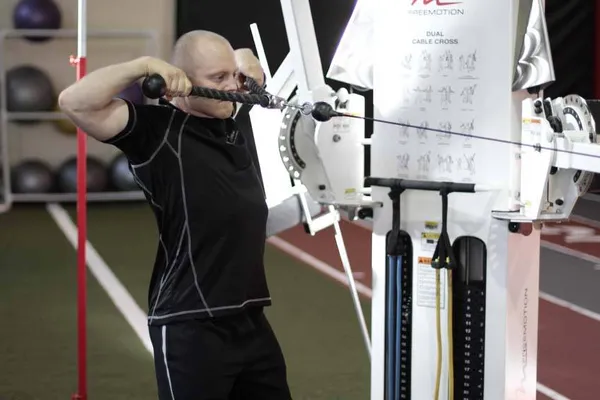 Face pulls — position finale