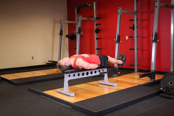 Relevés de jambes — position de départ