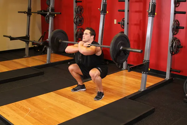 Front squat — position finale