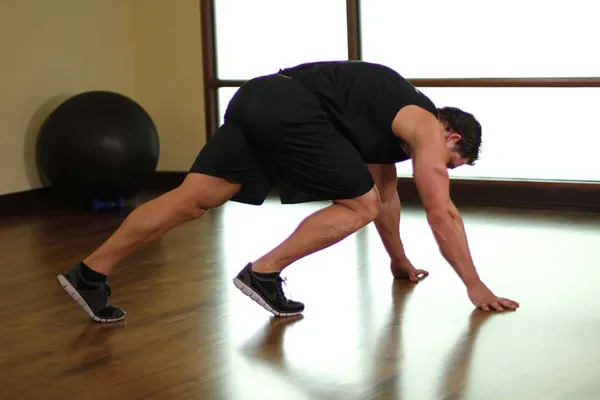 Mountain climbers — position de départ