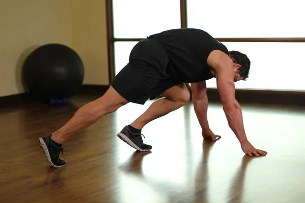Mountain climbers — position finale