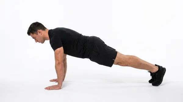 Burpees — position finale