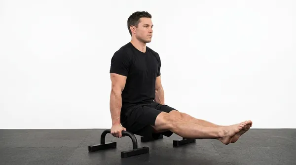 L-sit — position de départ